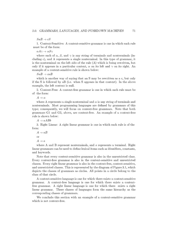 Compiler Design: Theory, Tools, and Examples - Page 71